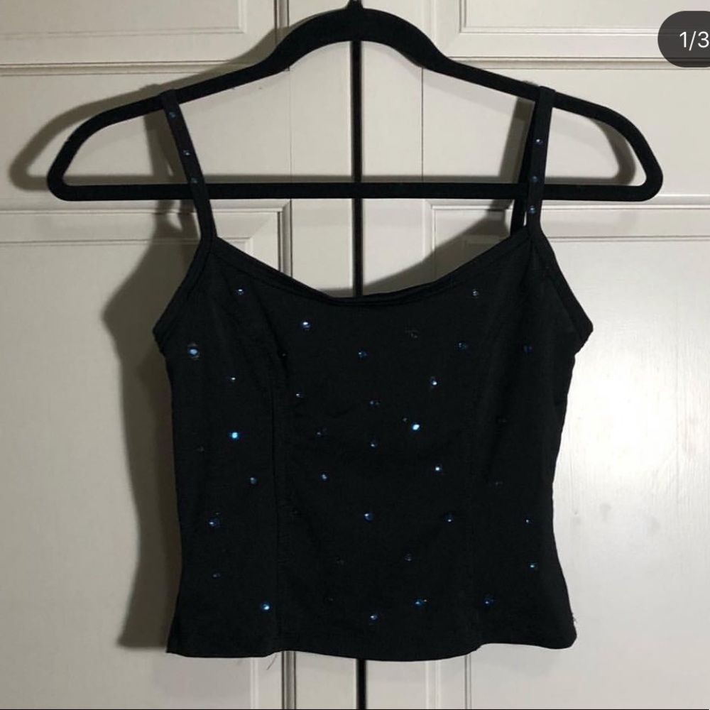 Formula X spandex gemmed top